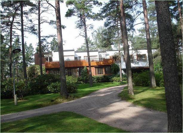 Villa Maireas ydre af Alvar Aalto