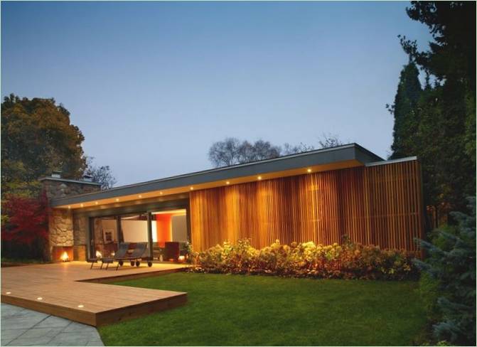 Pool House af +Tongtong udvendigt