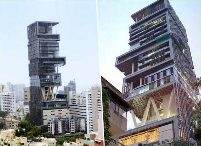 Boligbygningen Antilia i Mumbai