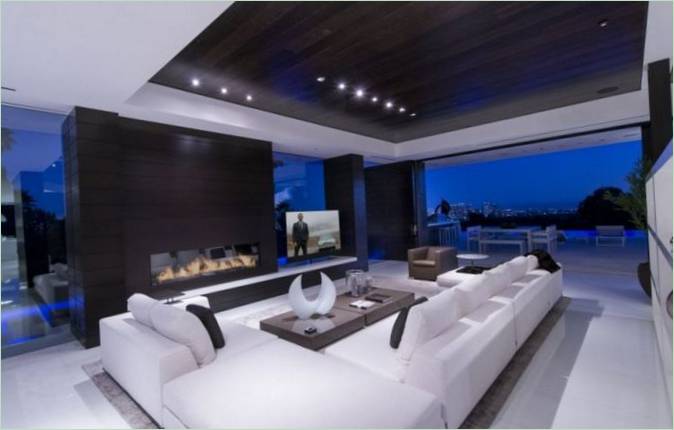 Laurel Way Residence Living Room Interior Design