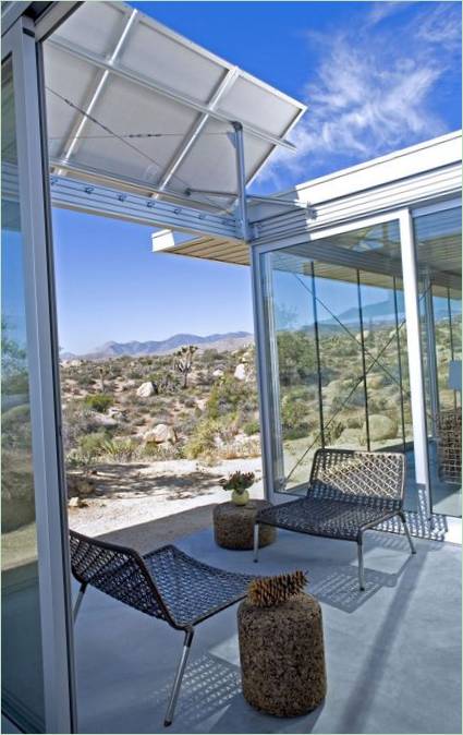 Off-grid itHouse terrasse