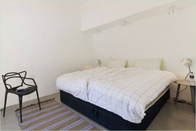 Casados Terraços hus i Portugal. Soveværelse