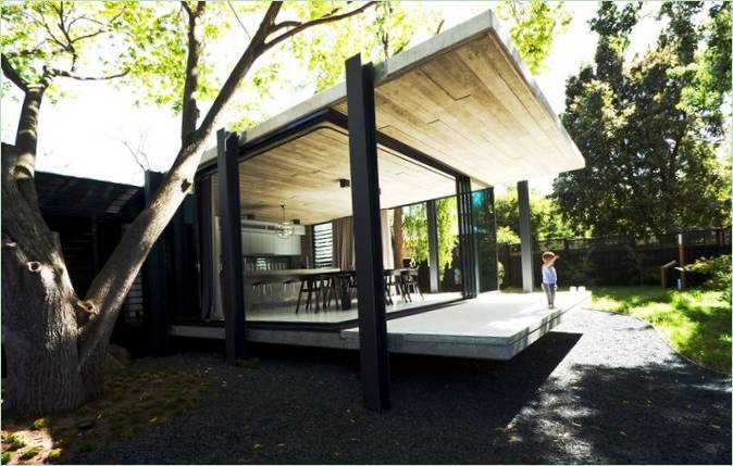 Det indre af landstedet Elm &amp; Willow House i Canterbury, Melbourne, Victoria, Australien