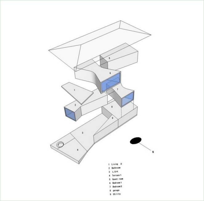 Grundplaner for et privat hus T