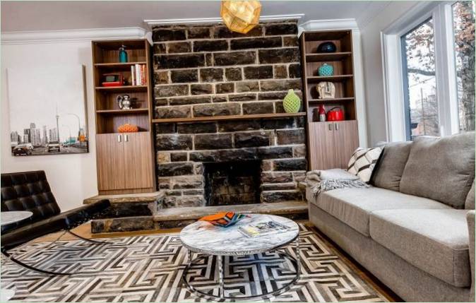 Interiørdesign One Hurndale Avenue-bolig i Canada