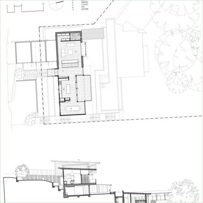 Dudley-projektet landhusplan i Australien