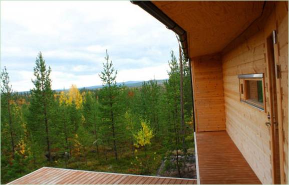 Kreativ og moderne Villa Valtanen i det fjerne kolde Lapland