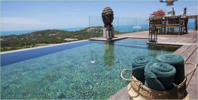 Villa Belle i Koh Samui pool