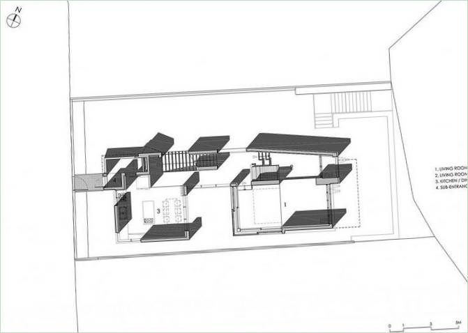 H-husets grundplan