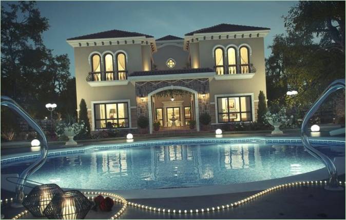 Villa Tuscan af Muhammad Taher design
