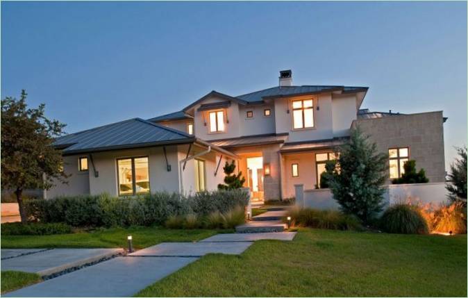 Texas Home design af landlige hjem i USA