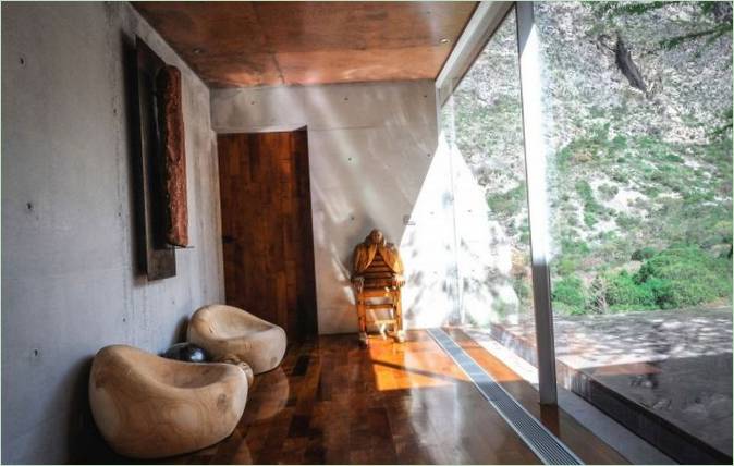 Indretning af et privat hjem Narigua House i Mexico