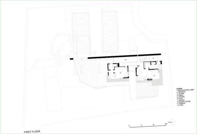 Familiehus designet af SAOTA i Sydafrika