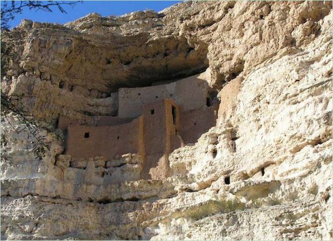 Montezuma Castle i Arizona