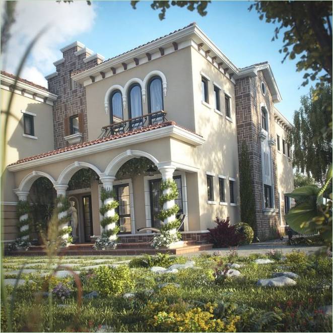 Villa Tuscan af Muhammad Taher