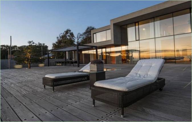 Villa ved havet i Sverige