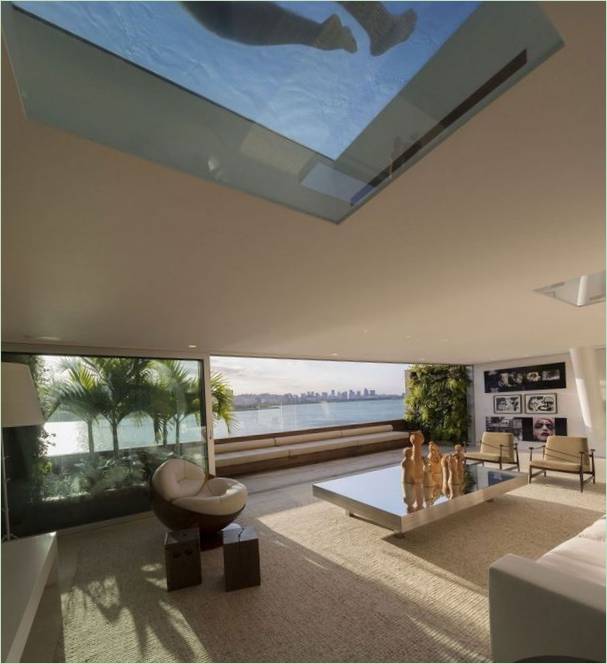 Panoramavindue i designet af Urca Residence i Rio de Janeiro