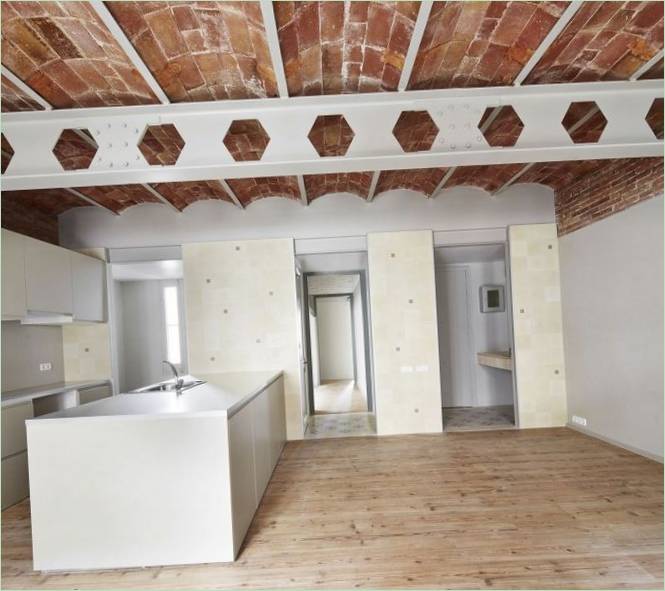 Casa Tomas i Barcelona. Køkken
