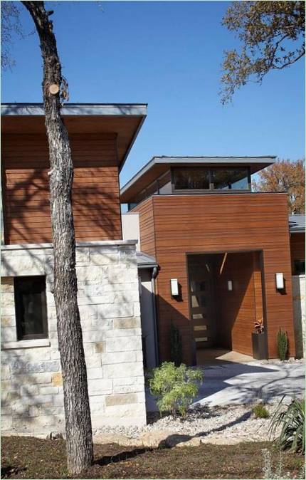 Det udvendige af Ridgewood Manor i Texas