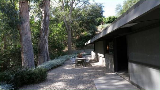 Gelb House Estate, Los Angeles, Californien, USA