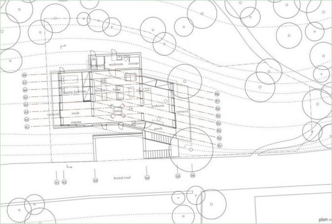 Blueprint til et privat hjemGeo Metria