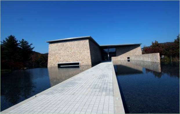 Udformningen af de kunstige damme: Aurora Museum dam