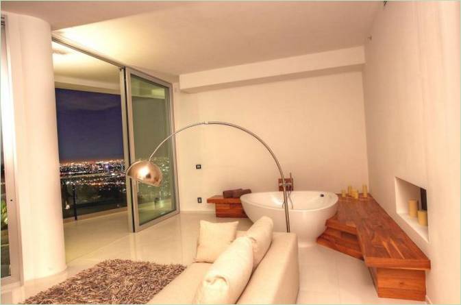 Moderne design af en bolig i Hollywood Hills