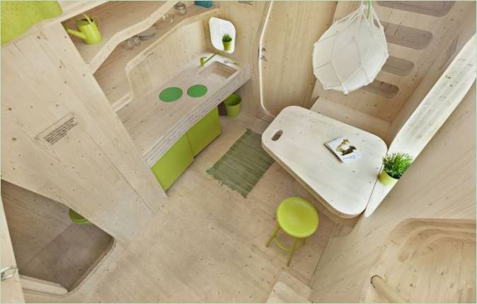 Studenterhus i træ af Tengbom Architects