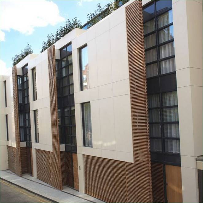 Facade af boligen