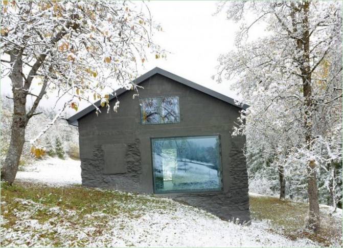 Design af landhuse i Schweiz