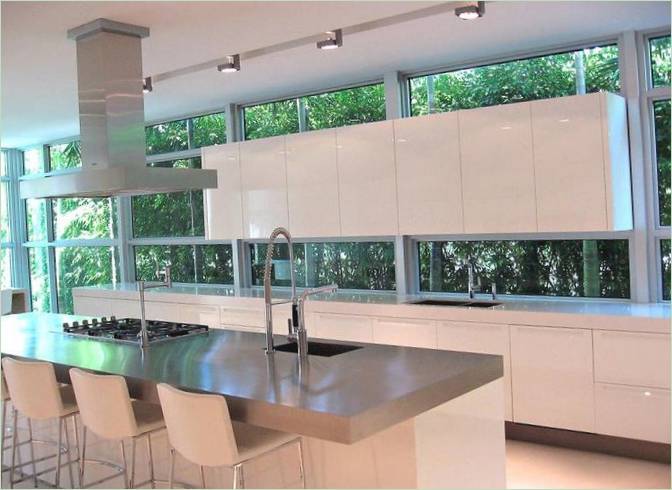 Hvidkalkede North Bay Residence i Miami Beach