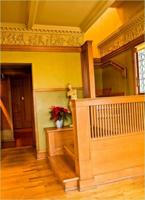 Foyer i Frank Lloyd Wrights hus