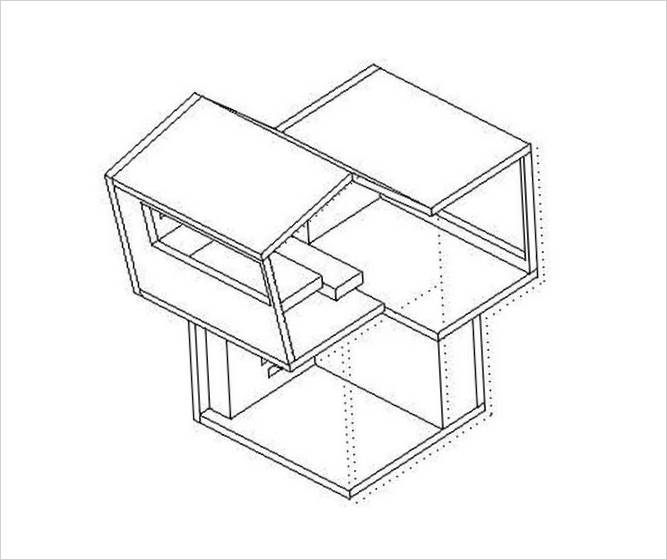 Lille hus samlingsdiagram - Foto - 13