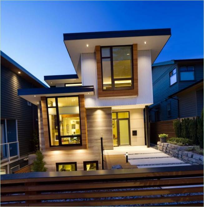 Design af et canadisk hus af Midori Uchi
