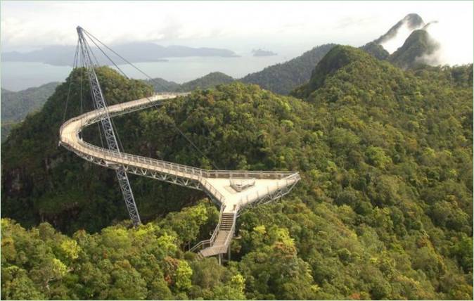 Langwaki Sky Bridge i Malaysia