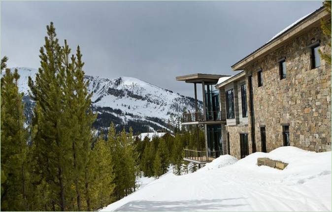 Foxtail Winter Residence i Rocky Mountain, Montana