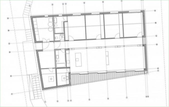 House MJ Cottage grundplan