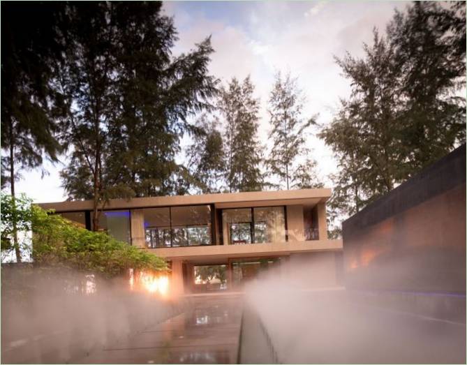 Det slående design af den moderne villa Noi