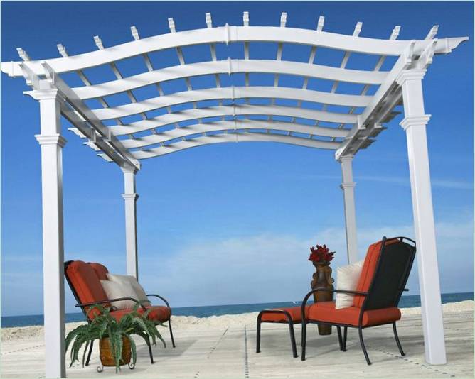 Design af pergola i haven