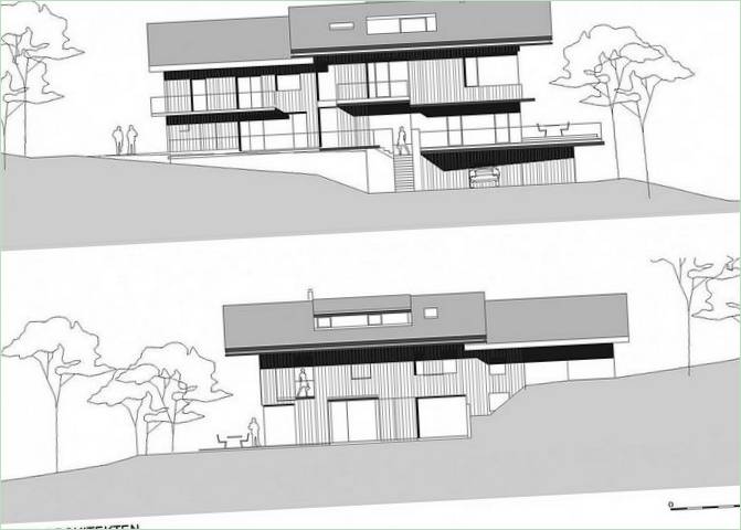 Grundplaner for Haus Wiesenhof af Gogl Architekten