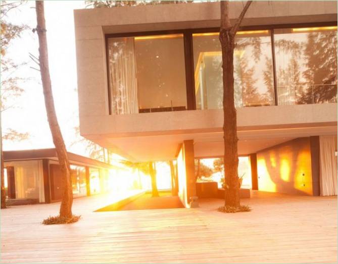 Et slående design i den moderne villa Noi