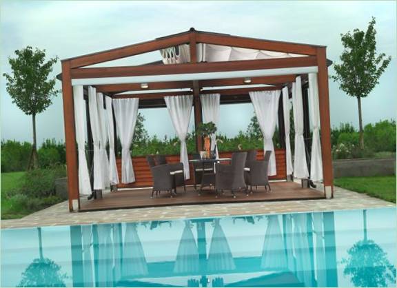 Design af pergola i haven