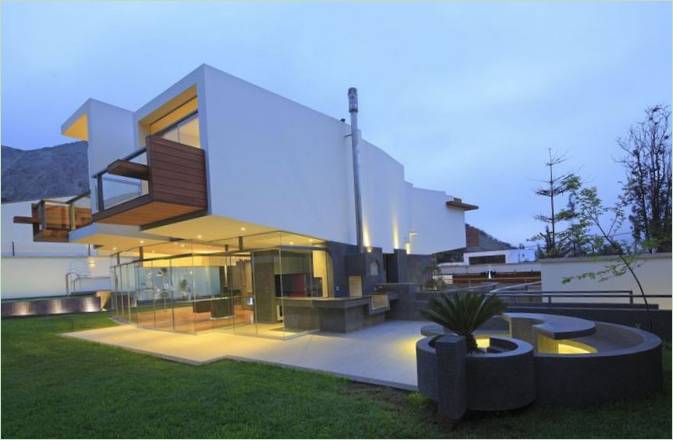 Interiør af hytte, Casa Para Siempre i Lima, Peru