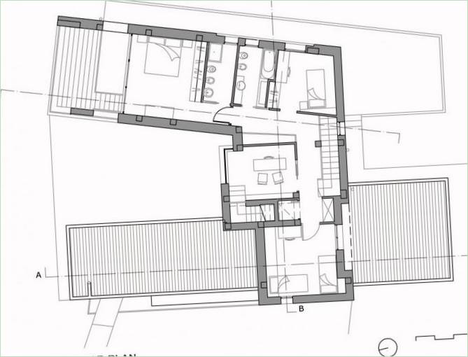 Villa Di Gioia interiør af Pedone Working