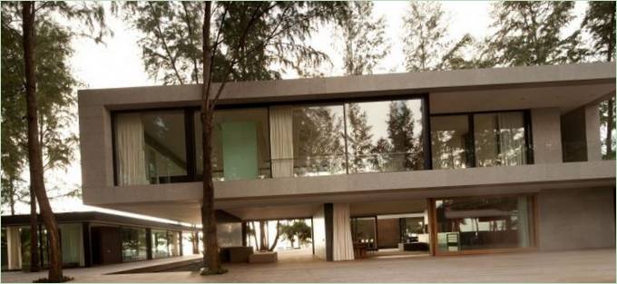 Stilfuldt design af den moderne villa Noi