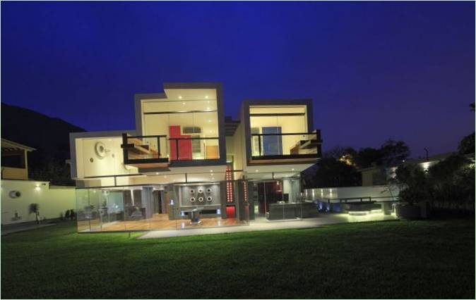 Interiør af sommerhuset Casa Para Siempre i Lima, Peru