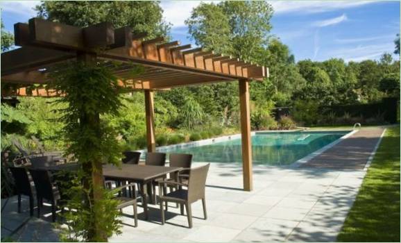 Design af pergola i haven