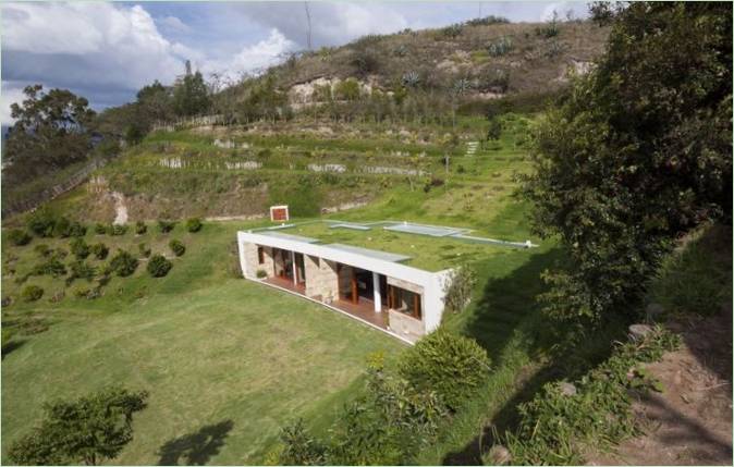 Casa Mirador, et hus blandt bjergene i Ecuador