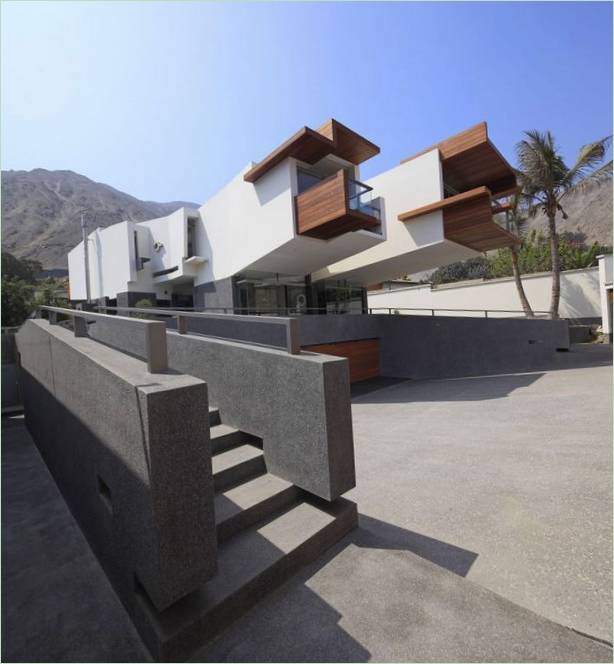 Interiør af sommerhuset Casa Para Siempre i Lima, Peru