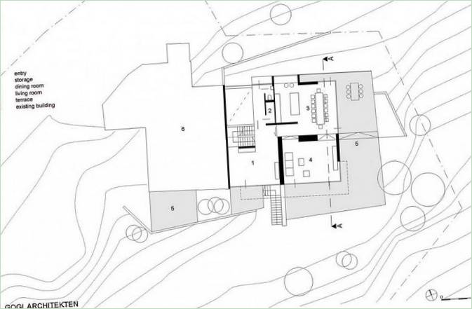 Grundplaner for Haus Wiesenhof af Gogl Architekten